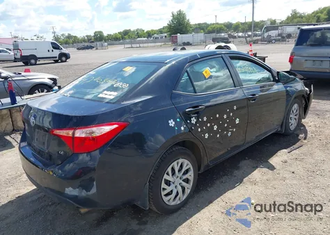 2018 Toyota Corolla Le из США, поврежденный, VIN 2T1BURHE7JC970310